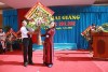 Đồng chí Nguyễn Xuân Đường dự lễ khai giảng ở Trường Tiểu học Cửa Nam I
