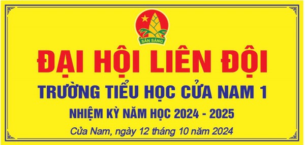 Liên đội trường Tiểu học Cửa Nam 1 tổ chức Đại hội Liên đội nhiệm kì năm học 2024-2025