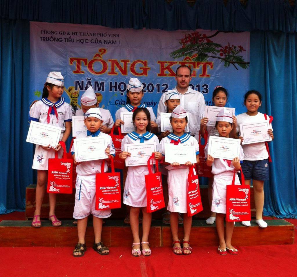 Danh sách học sinh trường tiểu học Cửa Nam I nhận học bổng ASEM Vietnam