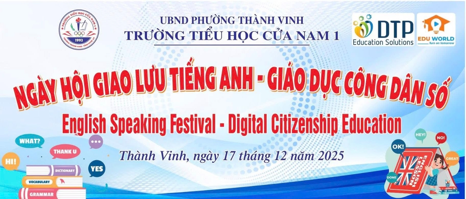 NGÀY HỘI TIẾNG ANH – GIÁO DỤC CÔNG DÂN SỐ